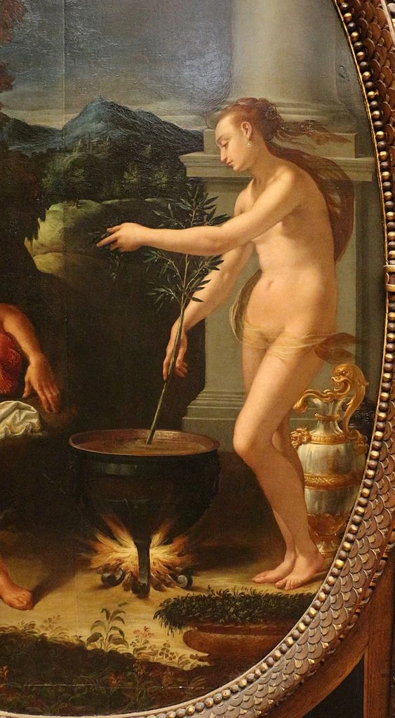 Medea e Esone - Palazzo Vecchio, Firenze, dettaglio 2
